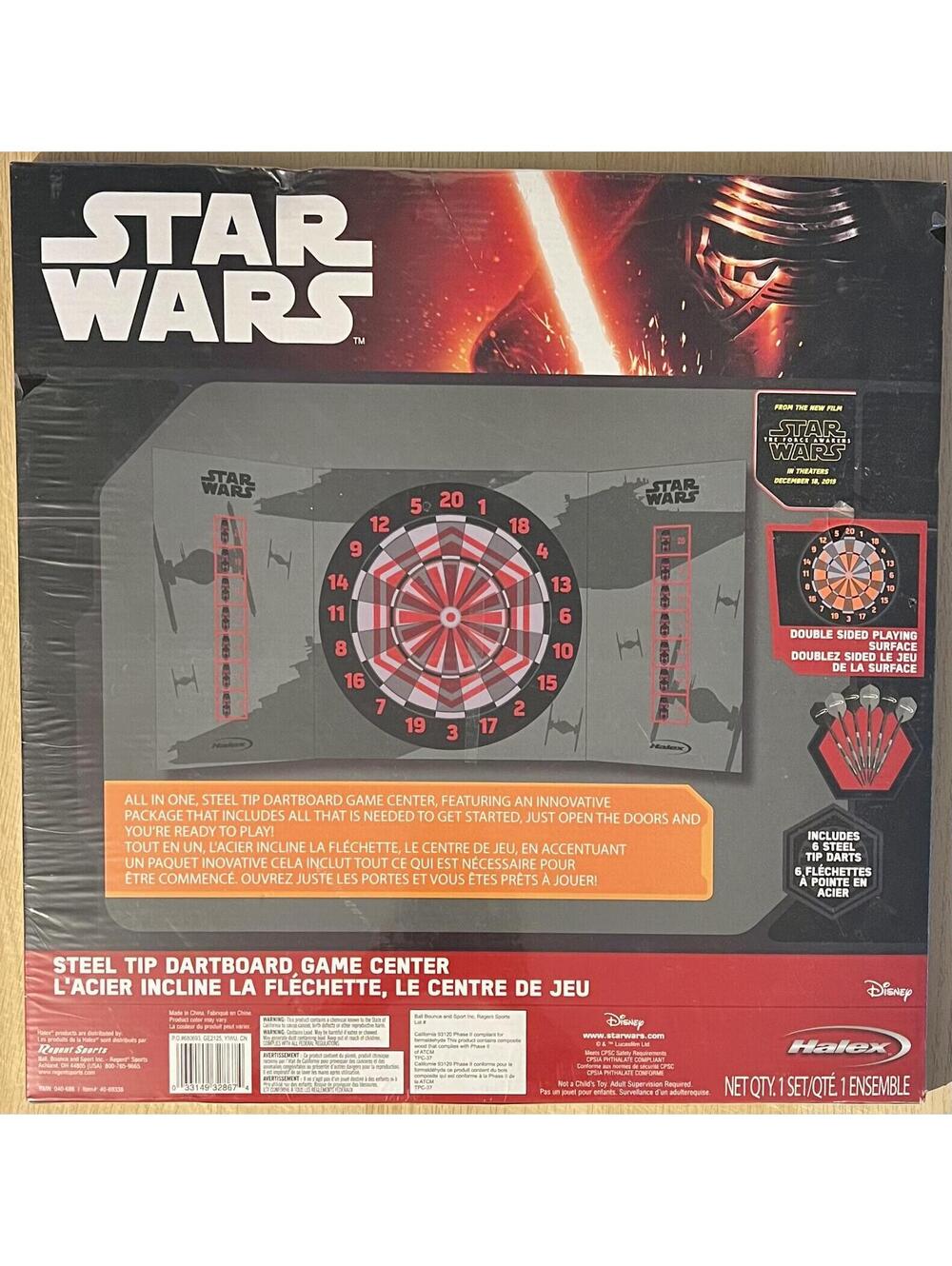 Star Wars Steel Tip Dartboard Game Center